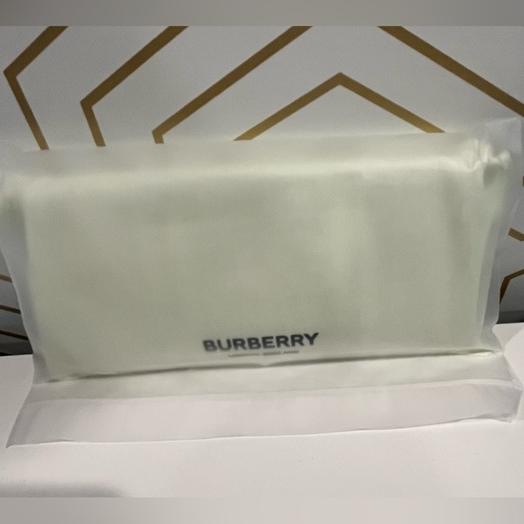 BURBERRY Ellerby Black Leather Icon Stripe Canvas Zip Around Continental Wallet - Picture 10 of 13